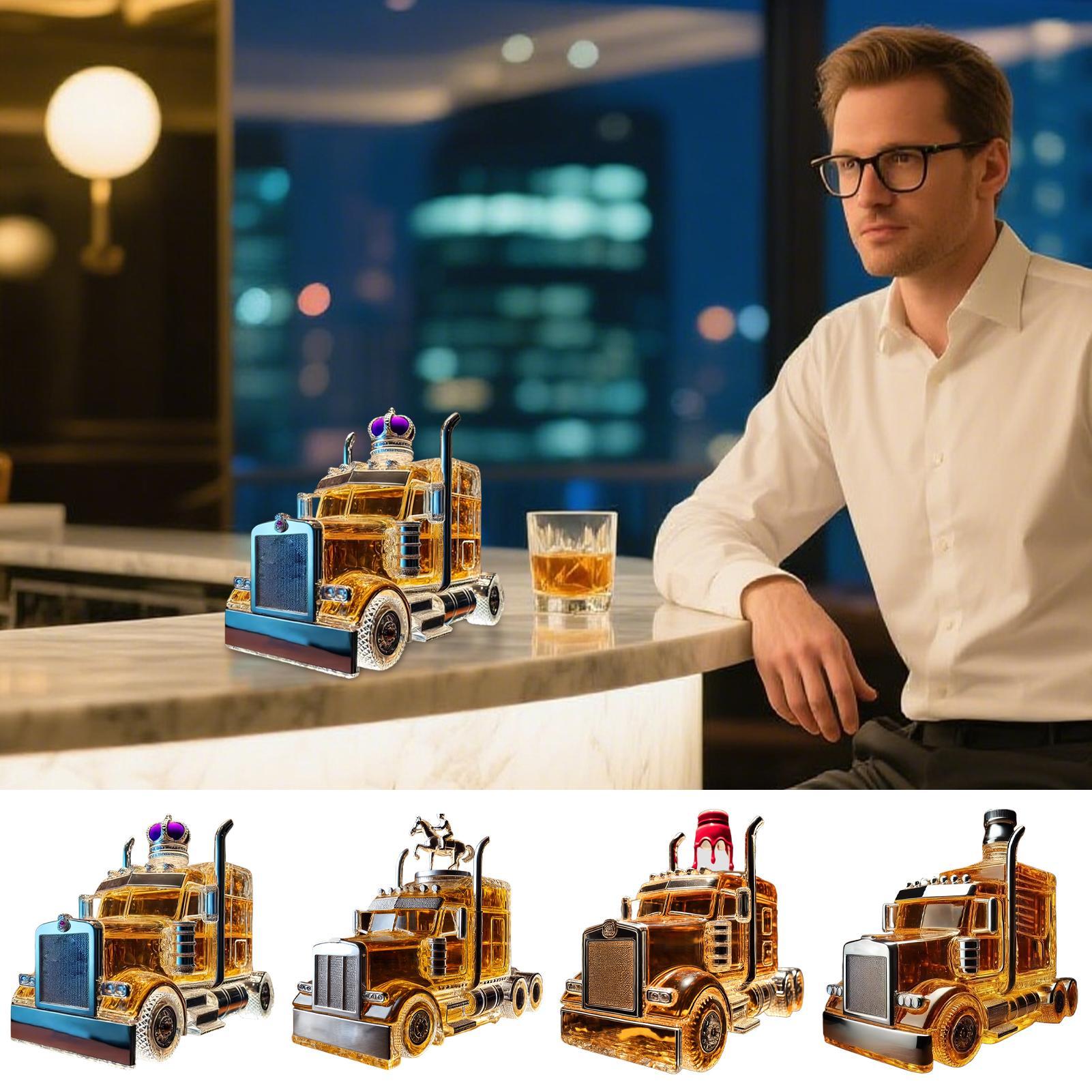 Wine Decanter Half Truck Bourb - Wine Beer Truck 评论和价格