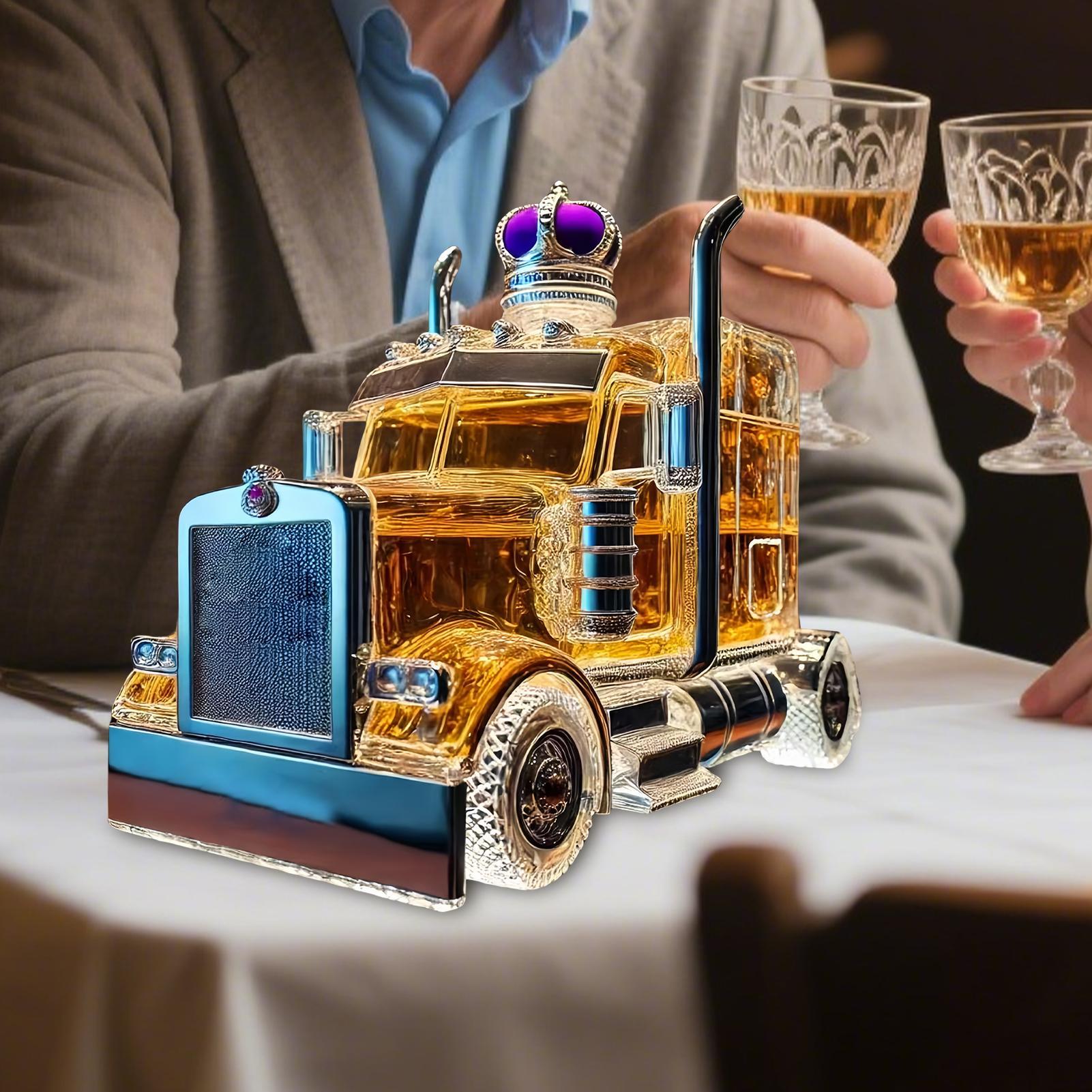Wine Decanter Half Truck Bourb - Wine Beer Truck 评论和价格