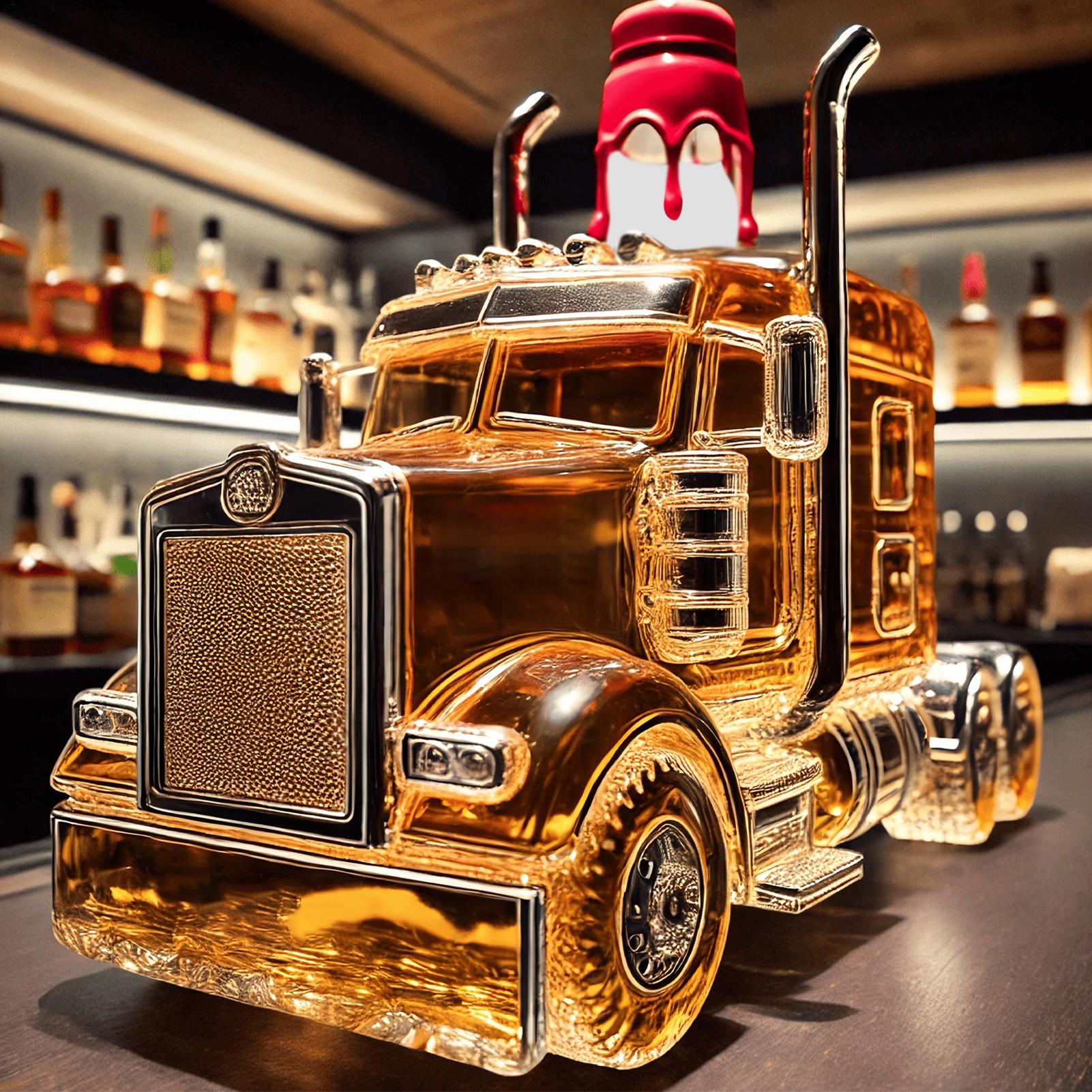 Wine Decanter Half Truck Bourb - Wine Beer Truck 评论和价格