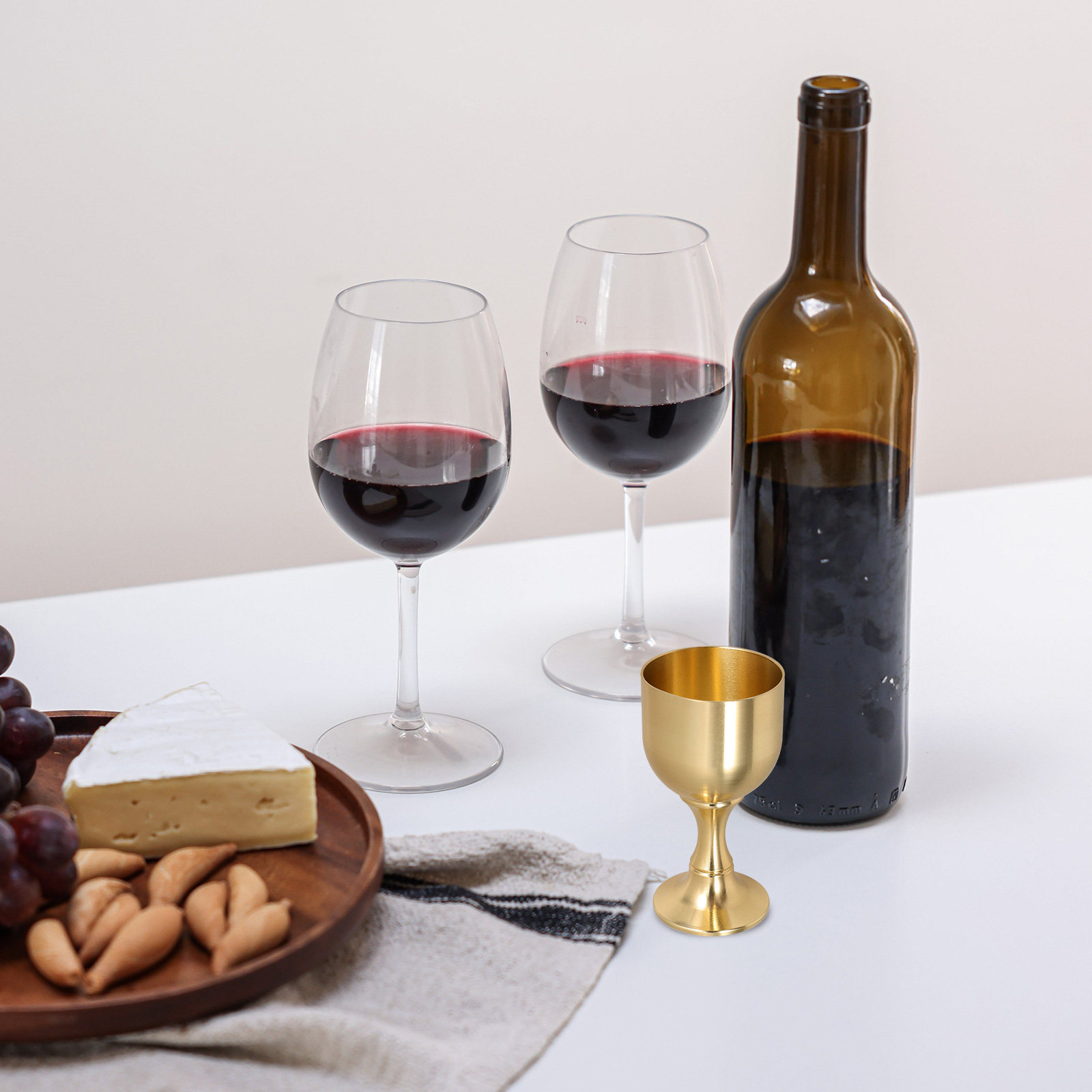 Copper Goblet Vintage Style De - Wine Beer Liquor 评论和价格