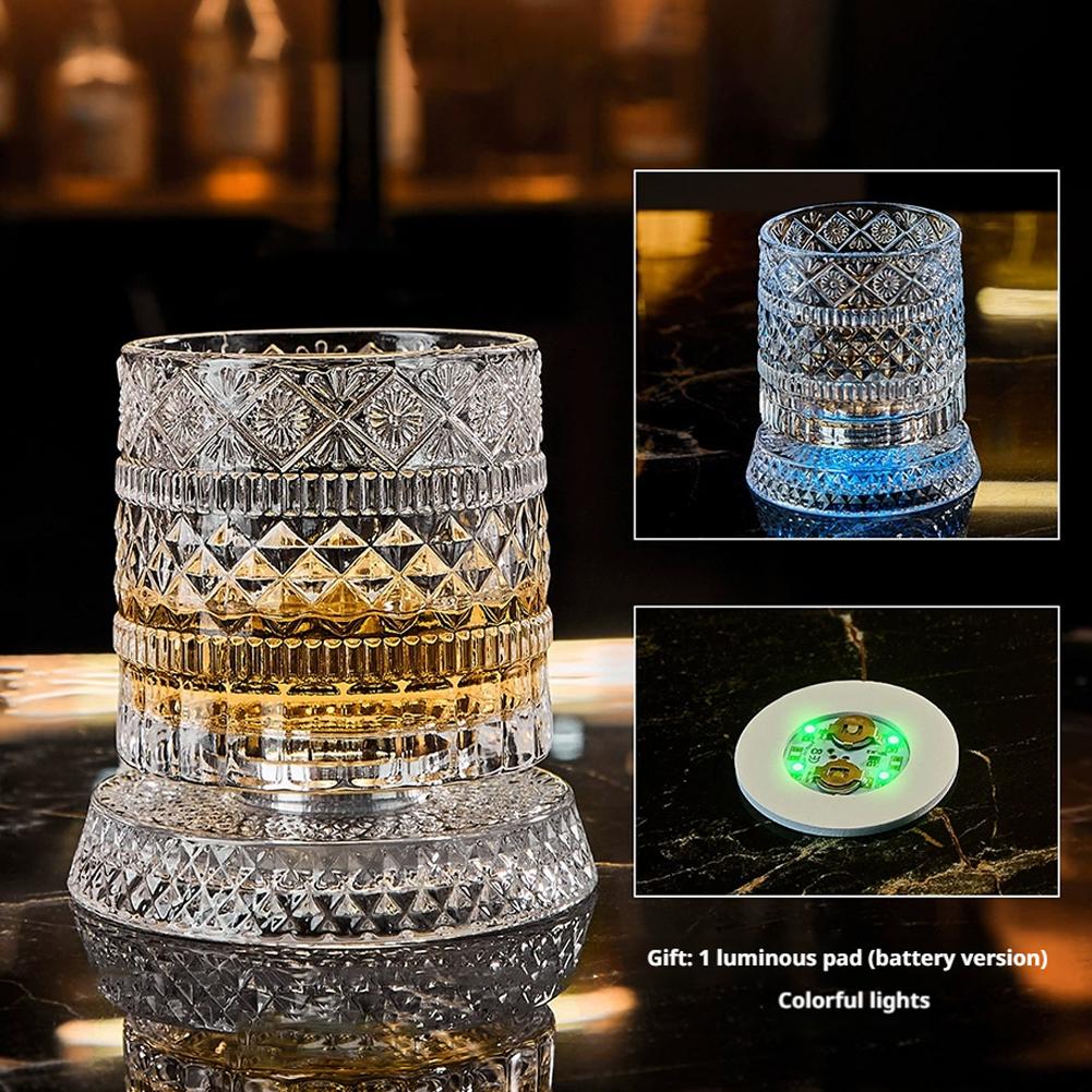 Rotating Whiskey Glass Creativ - Wine Beer And Liquor 评论和价格