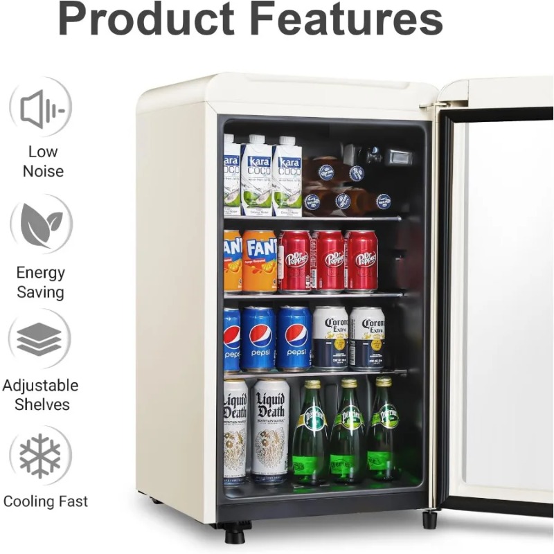Retro Beverage Refrigerator Co - Wine Beer Mini Fridge 评论和价格