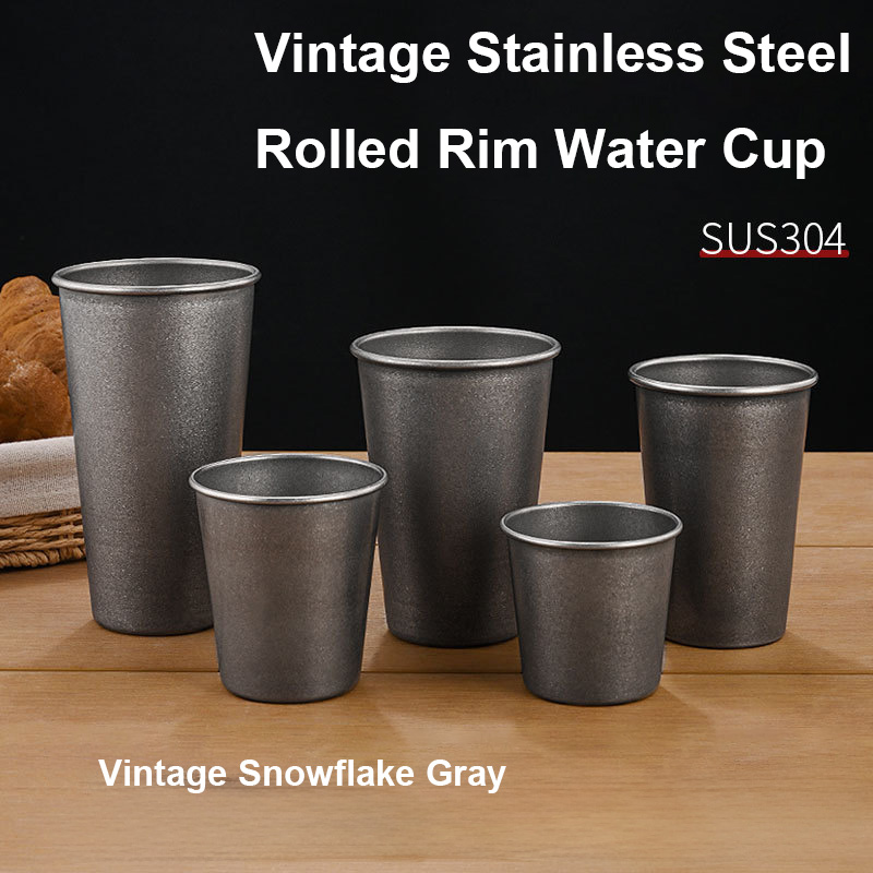 Retro Silver Stainless Steel D - Wine Beer Coffee Drink 评论和价格