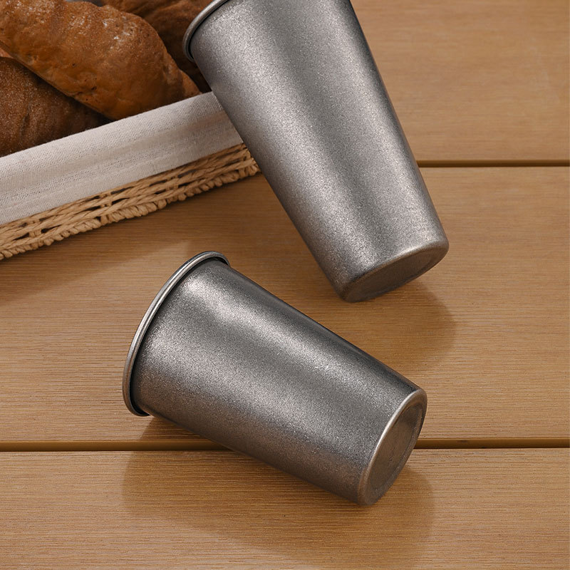 Retro Silver Stainless Steel D - Wine Beer Coffee Drink 评论和价格
