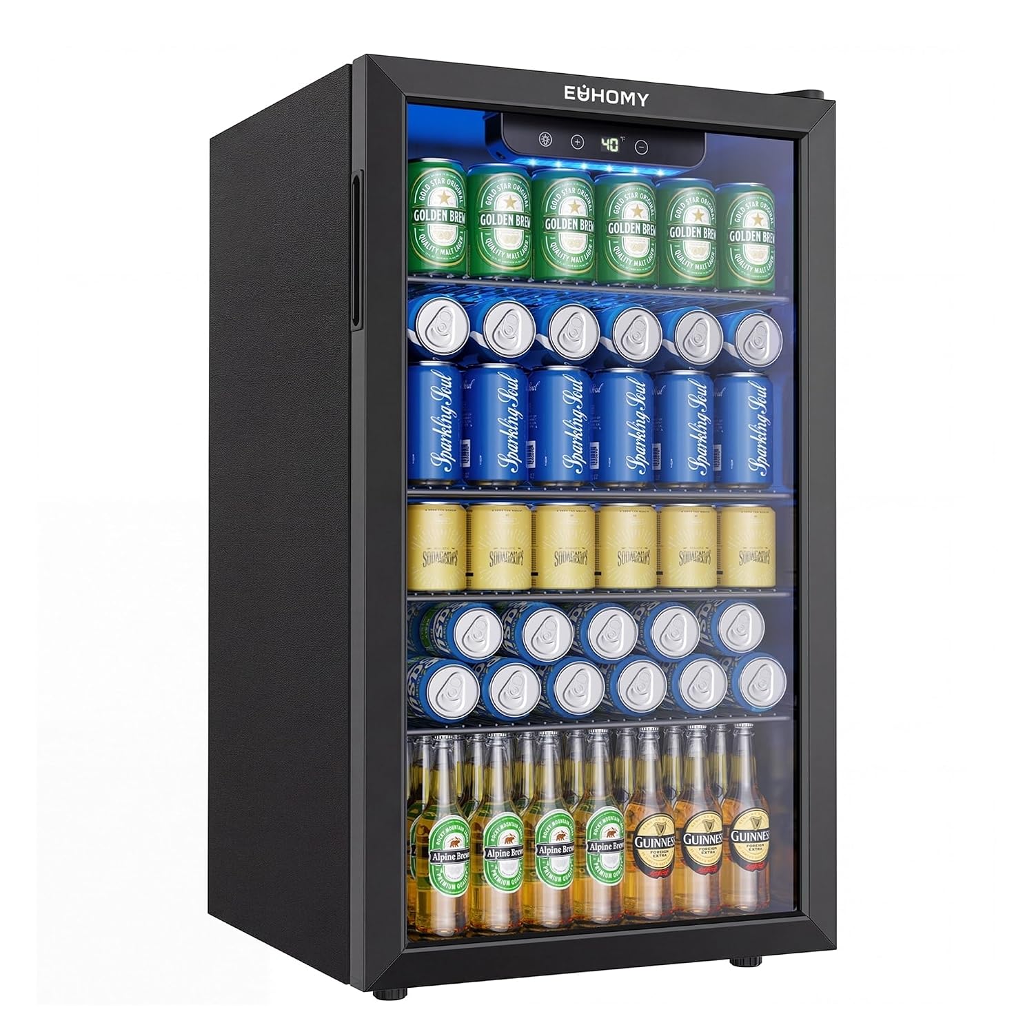 Mini Fridge 130 Can Beverage C - Wine Beer Mini Fridge 评论和价格