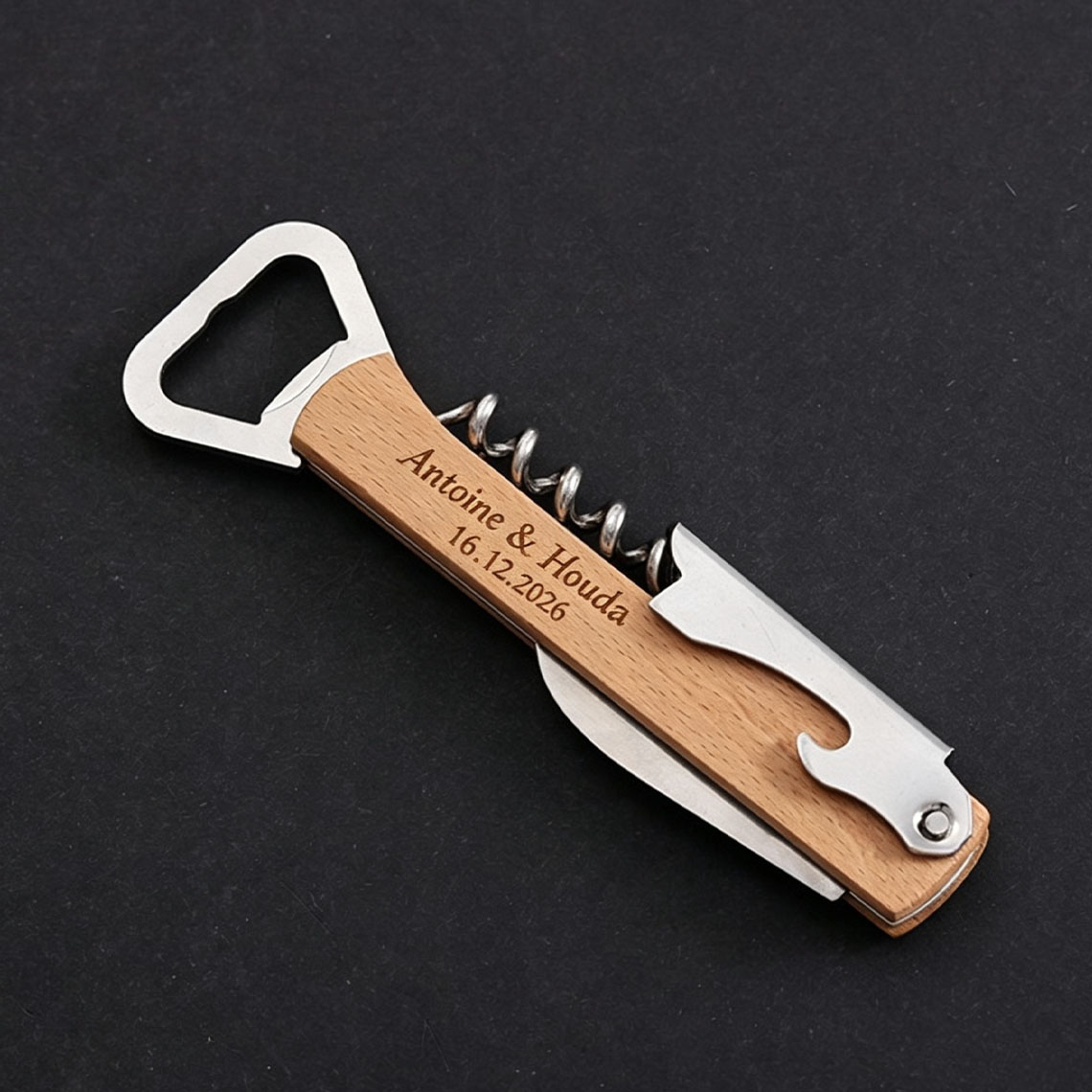 20pcs Personalized Engraved Wo - Wine In Beer Name 评论和价格