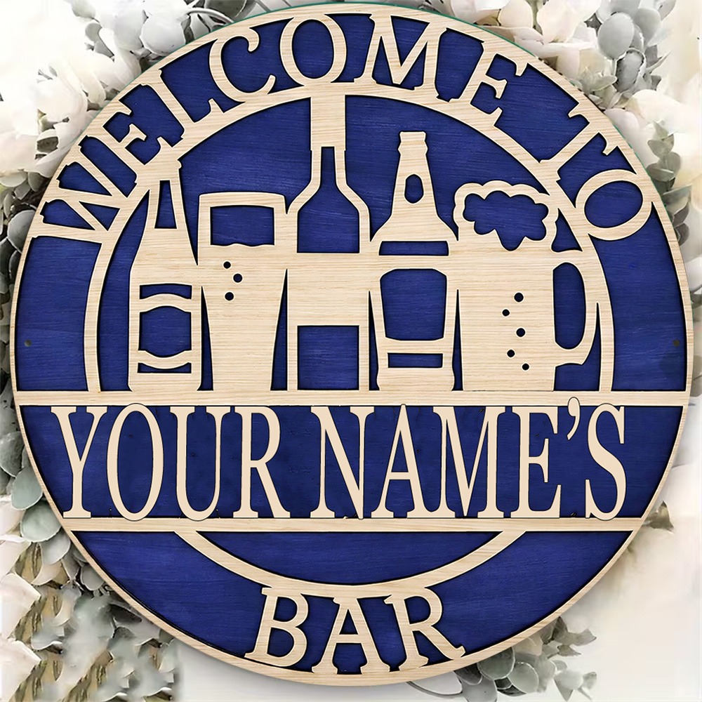 [2D Flat] 1pc Custom Name Holl - Wine In Beer Name 评论和价格