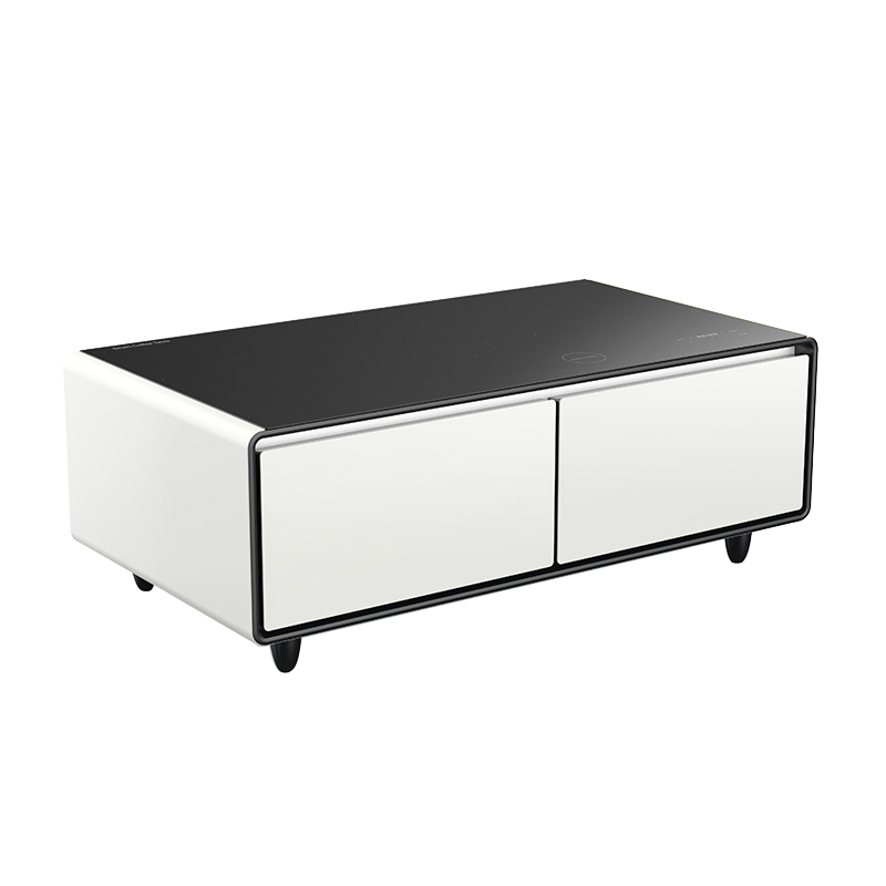 Smart Coffee Table Mini Bar Fr - Wine Beer Mini Fridge 评论和价格