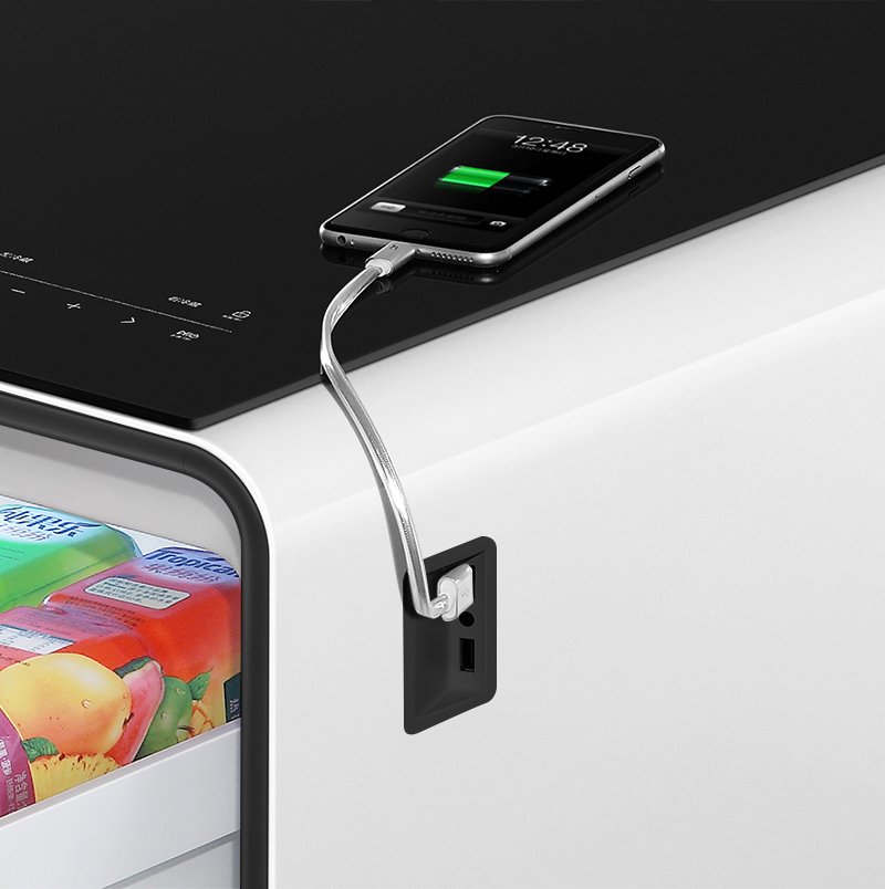 Smart Coffee Table Mini Bar Fr - Wine Beer Mini Fridge 评论和价格