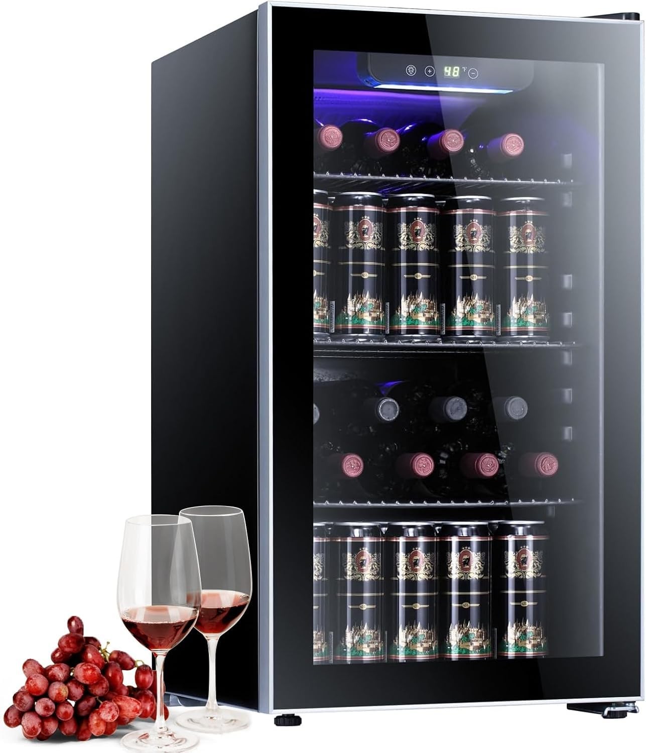 3.0cu. ft Wine Cooler Cabinet  - Wine Beer Mini Fridge 评论和价格