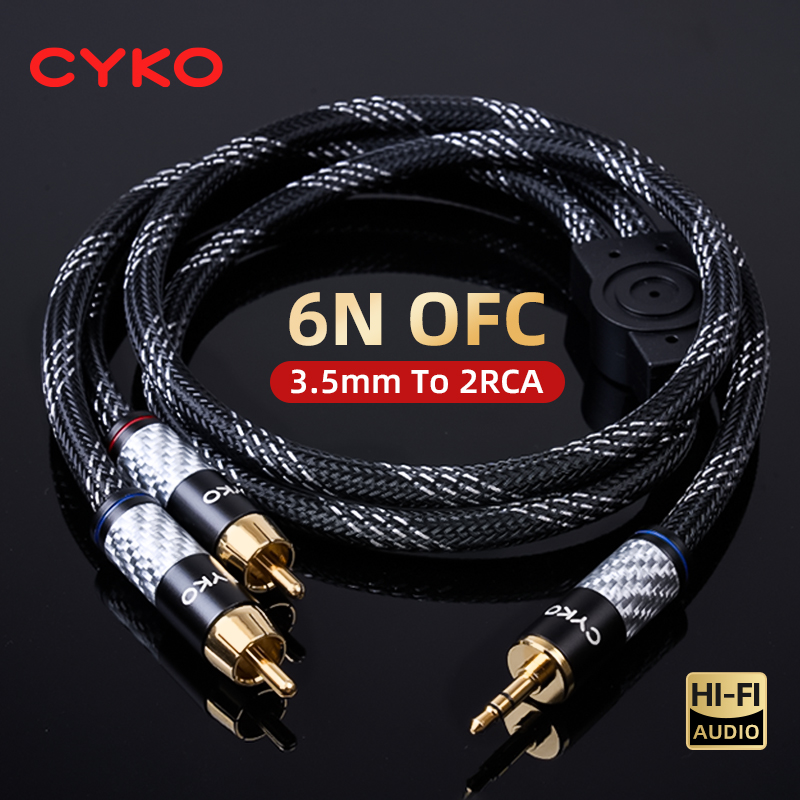 CYKO Hifi 6N OFC Audio Cable 3 - Wine Xo 评论和价格