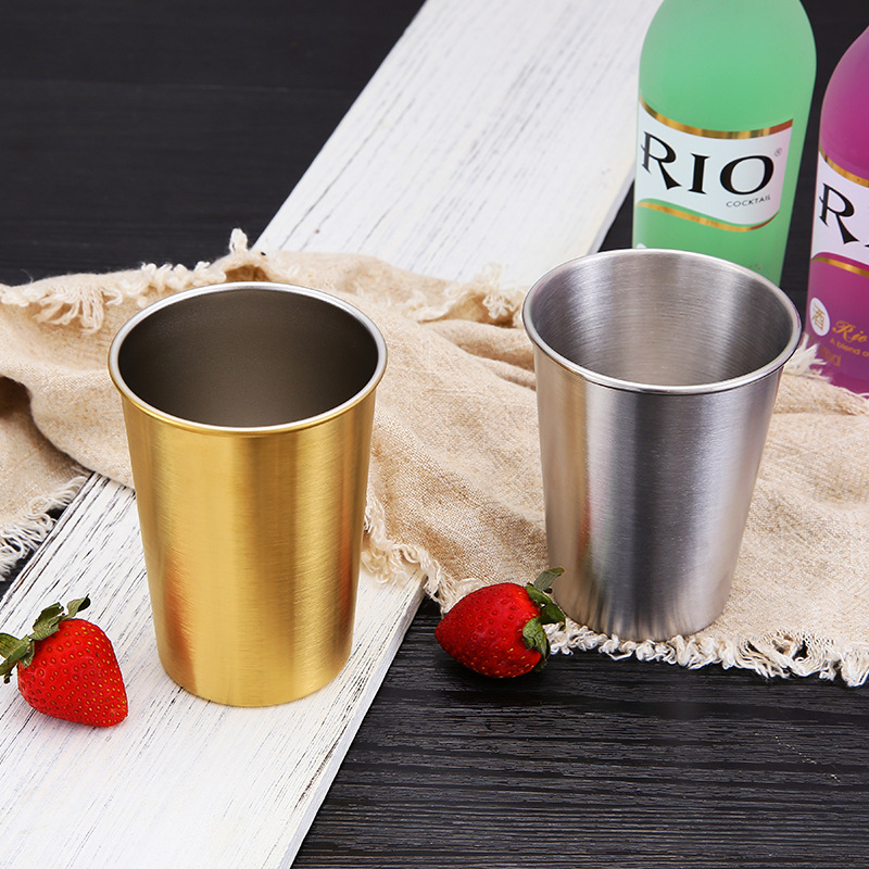 50Pcs/Lot 304 Stainless Steel  - Wine Beer Coffee Drink 评论和价格