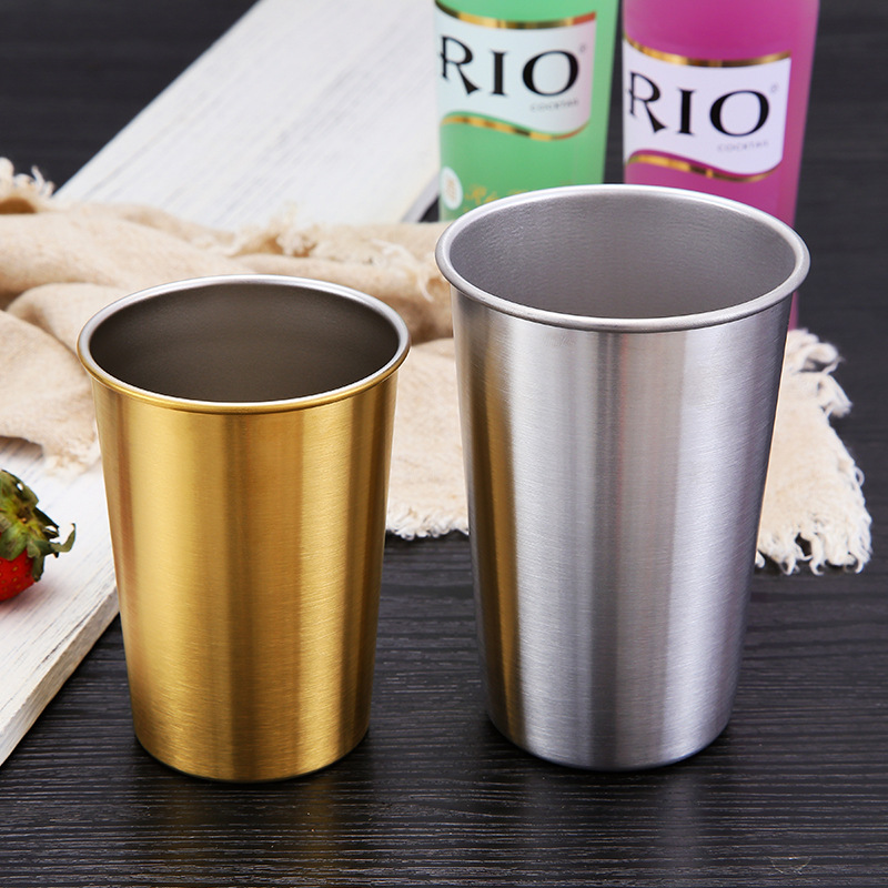 50Pcs/Lot 304 Stainless Steel  - Wine Beer Coffee Drink 评论和价格