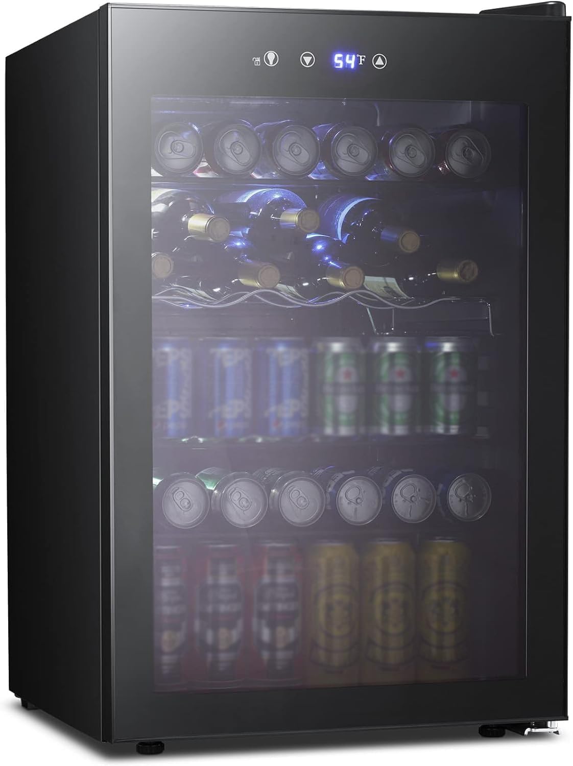 4.5 Cu.ft Beverage Cooler, 145 - Wine Beer Mini Fridge 评论和价格