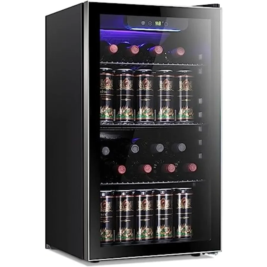 26 Bottle 130 Can Wine Cooler/ - Wine Beer Mini Fridge 评论和价格