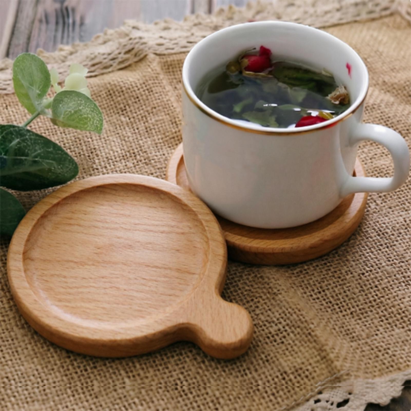 Drink Coaster 2-piece Tabletop - Wine Beer Coffee Drink 评论和价格