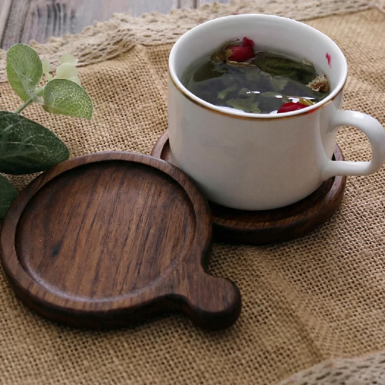 Drink Coaster 2-piece Tabletop - Wine Beer Coffee Drink 评论和价格