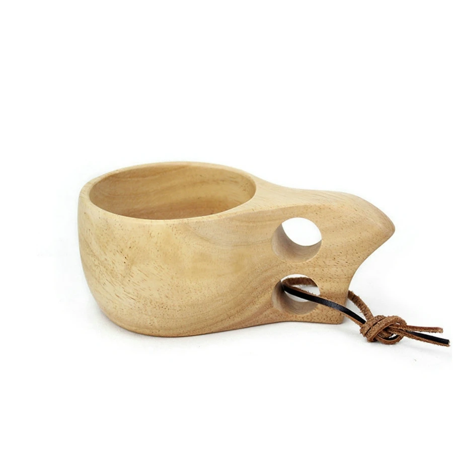 Handmade Natural Solid Wood Te - Wine Beer Coffee Drink 评论和价格