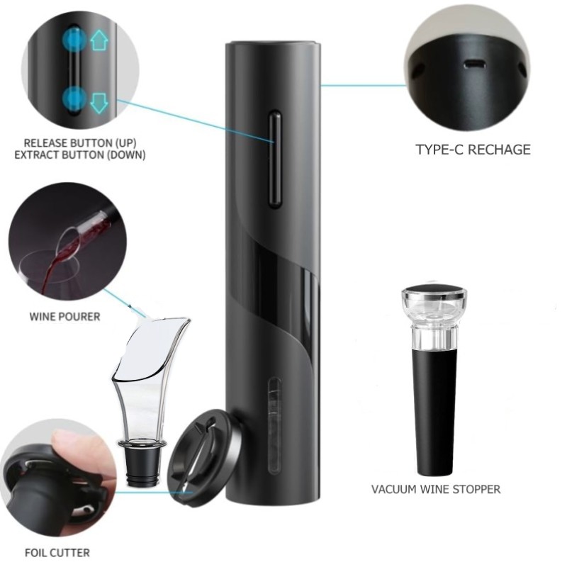 Rechargeable Electric Wine Ope - Wine Opener Electric 评论和价格