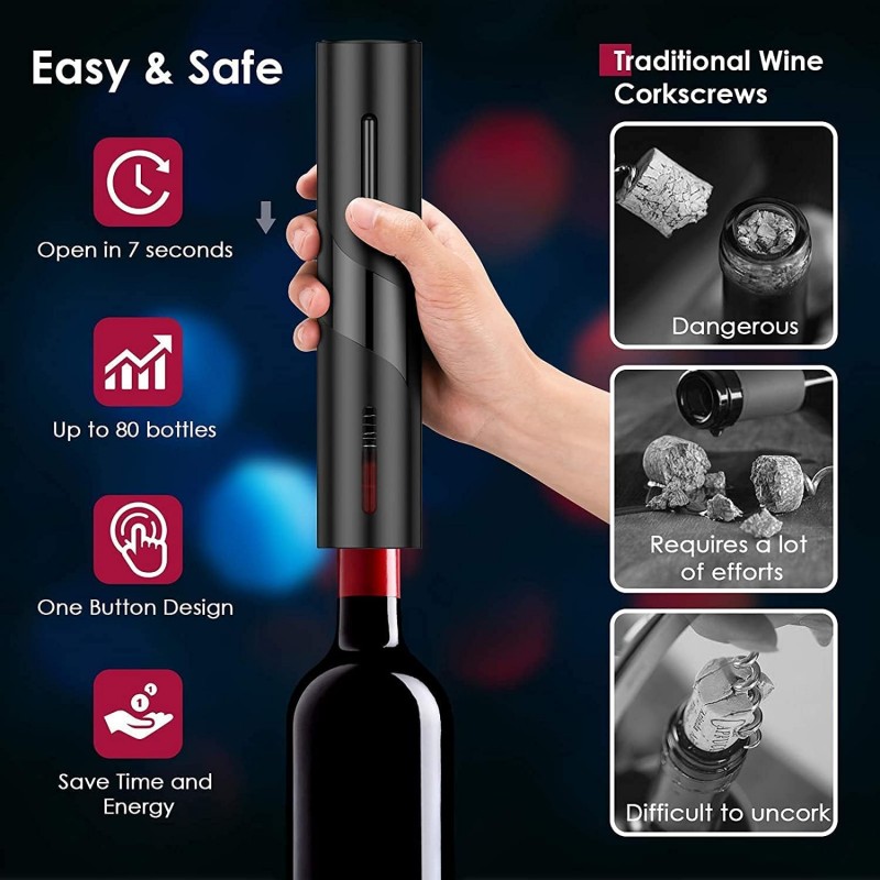 Rechargeable Electric Wine Ope - Wine Opener Electric 评论和价格