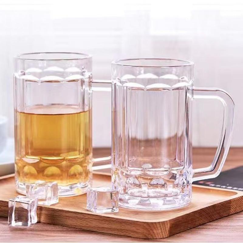 1PCS Acrylic Beer Mug 500ML Un - Wine Beer And Liquor 评论和价格