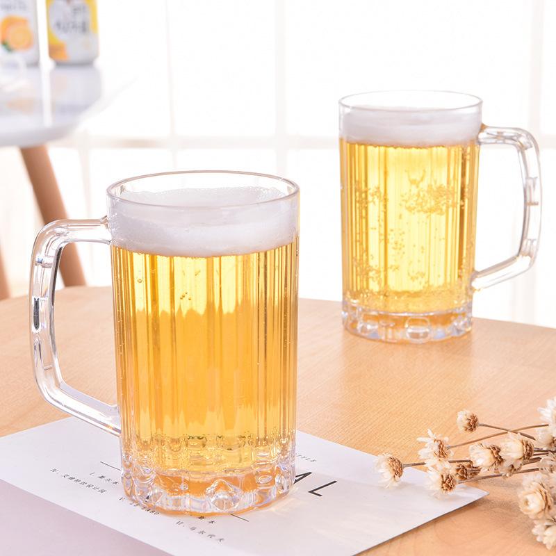 1PCS Acrylic Beer Mug 500ML Un - Wine Beer And Liquor 评论和价格