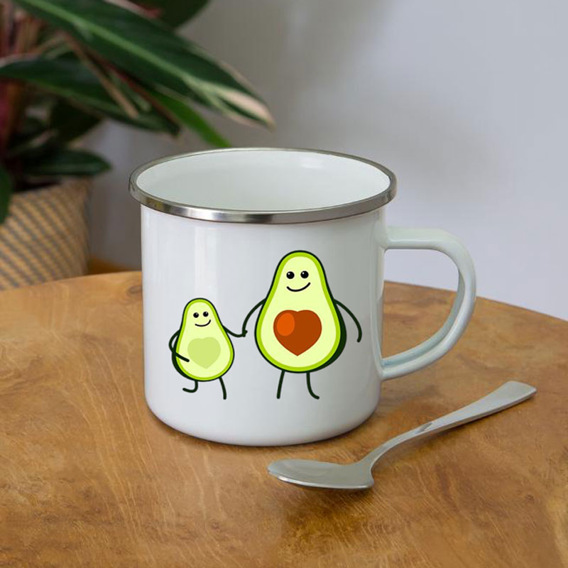 Cartoon You Complete Me Avocad - Wine Beer Coffee Drink 评论和价格