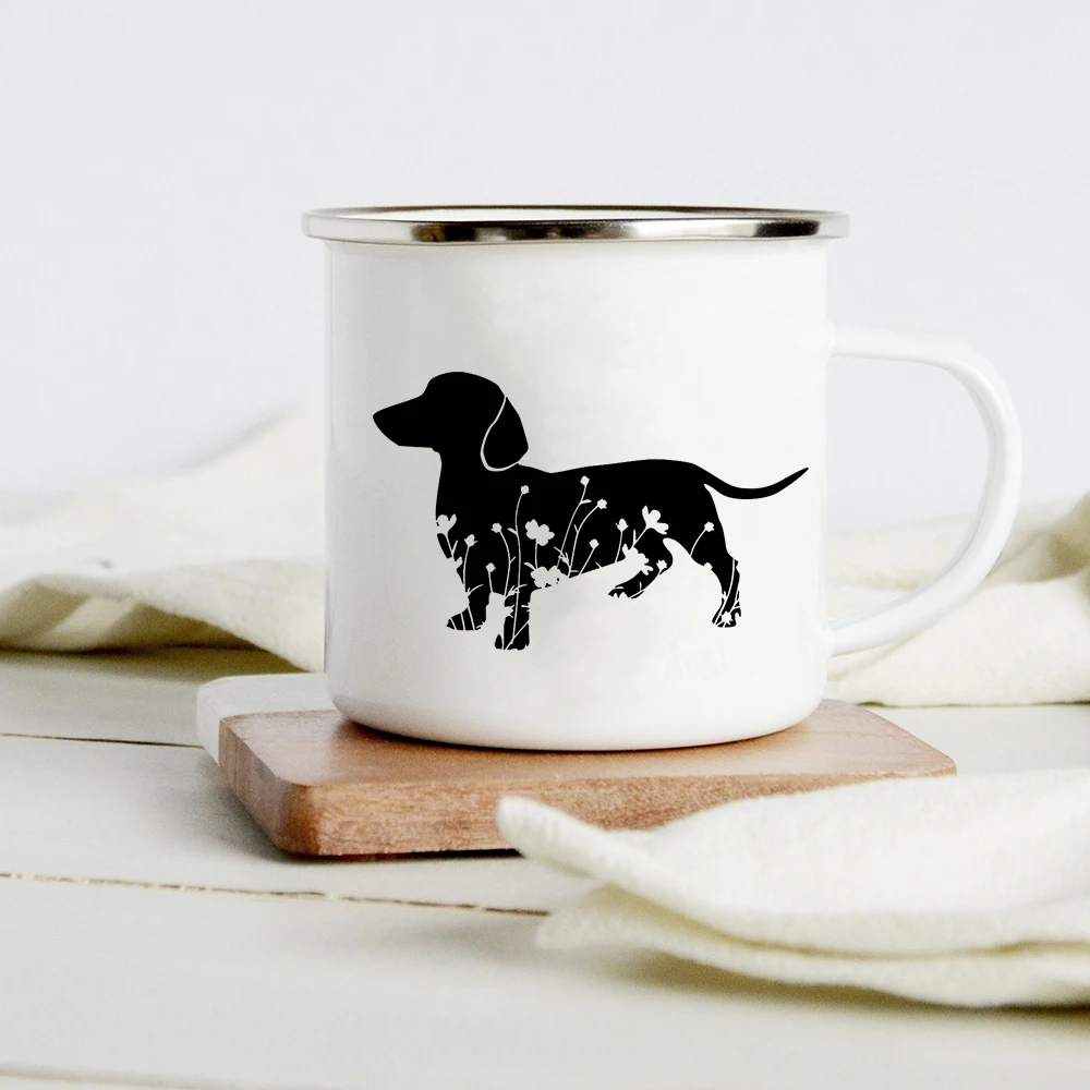 Funny Dachshund Print Creative - Wine Beer Coffee Drink 评论和价格