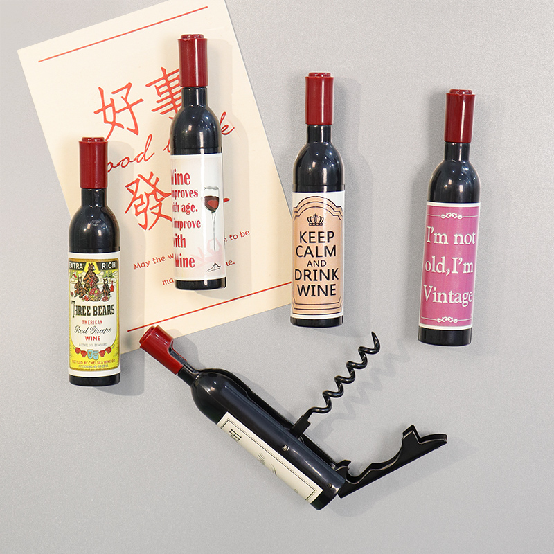Mini Wine Bottle Shaped Fridge - Wine Beer Mini Fridge 评论和价格