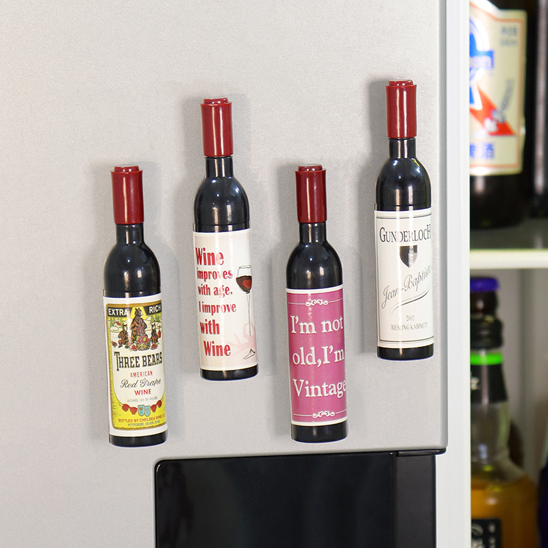 Mini Wine Bottle Shaped Fridge - Wine Beer Mini Fridge 评论和价格