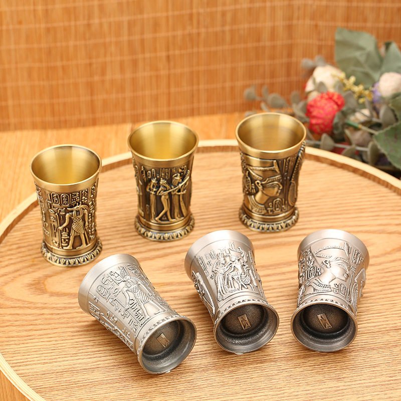 I Piece Bronze Metal Vintage E - Wine Beer And Liquor 评论和价格