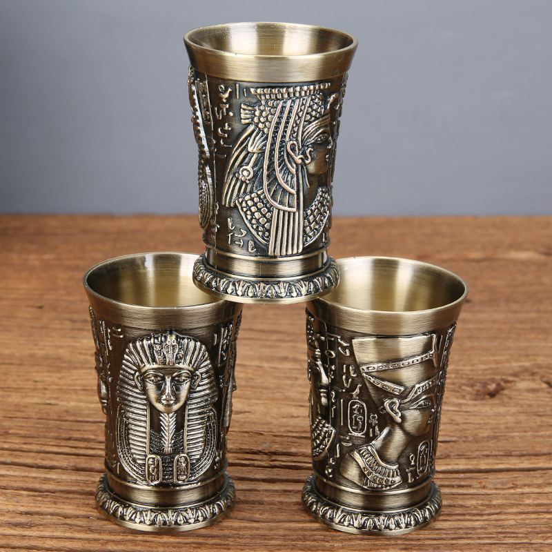 I Piece Bronze Metal Vintage E - Wine Beer And Liquor 评论和价格