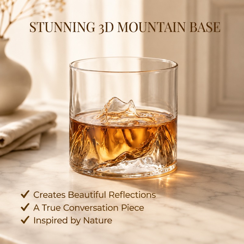Guanshan Whiskey Glass Glass G - Wine Beer And Liquor 评论和价格