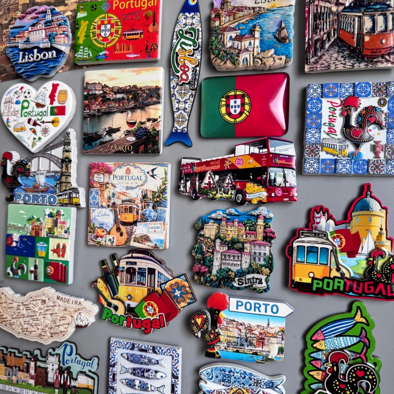 Portugal Fridge Magnets Trams  - Wine Beer Cooler 评论和价格